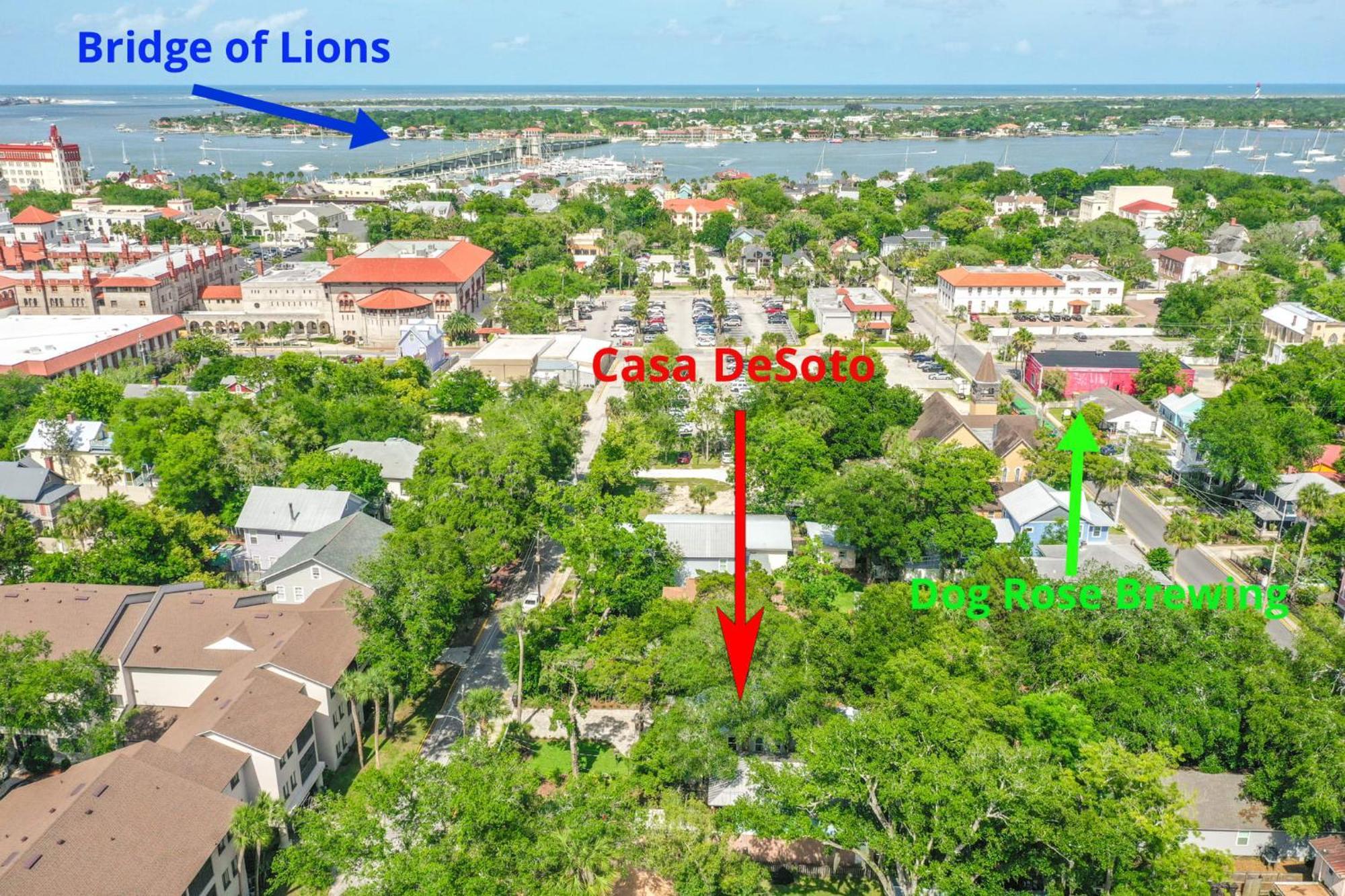 Casa Desoto - Luxury Downtown Oasis Villa St. Augustine Buitenkant foto